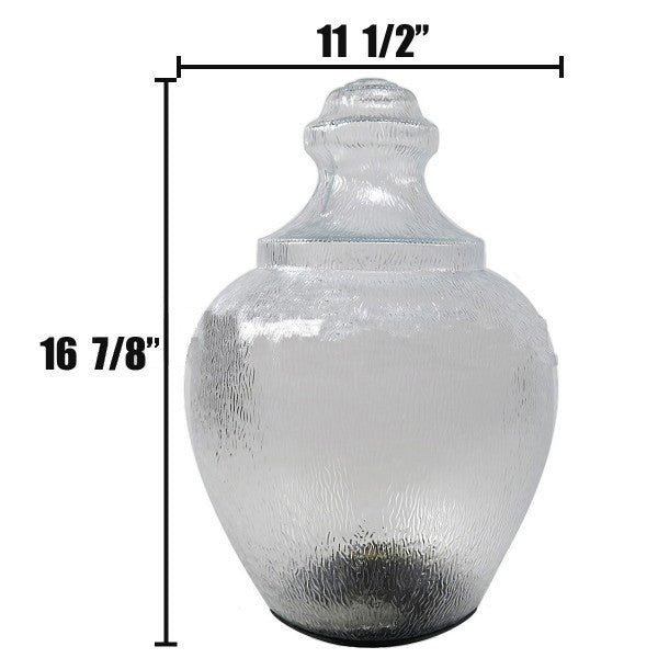 Worthington LED Light Pole Kit with Economy Acorn Fixture 3 Inch Diameter Light Pole - Direct Burial   PKW031