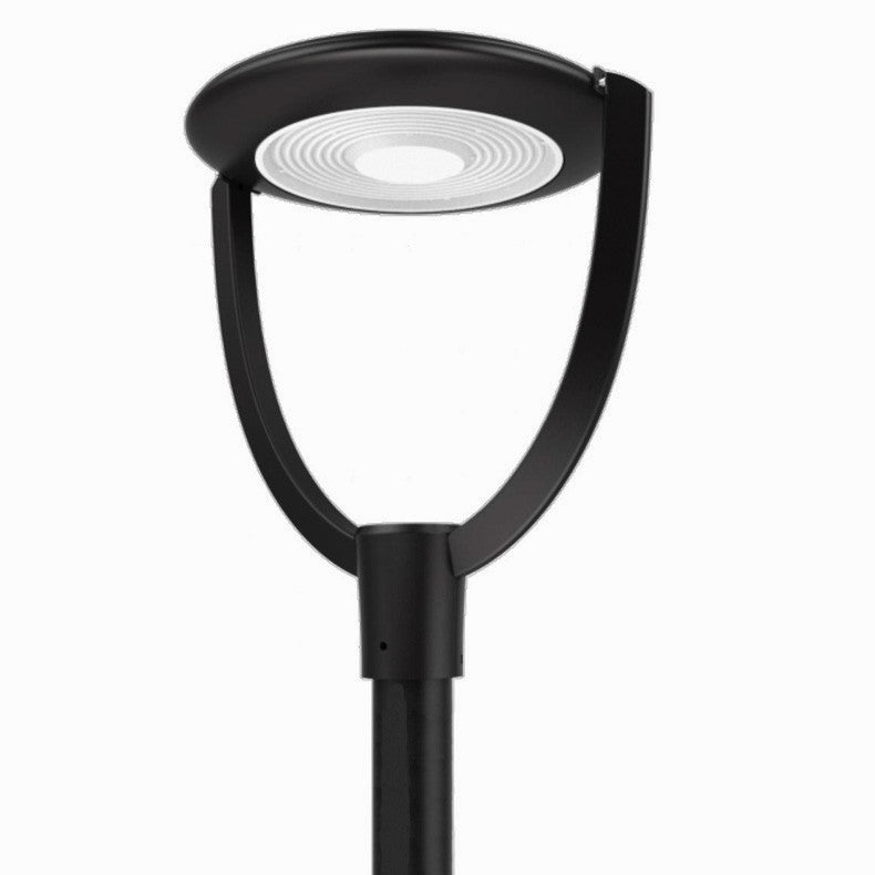 Halo Style Direct Burial LED Pole Kit with 75 Watt LED and 3 Inch Diameter Round Pole