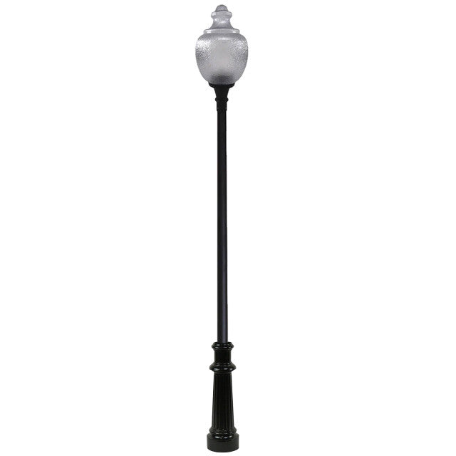 Wexford LED Light Pole Kit with Standard Acorn Fixture 3 Inch Diameter Light Pole - Direct Burial PKWX32